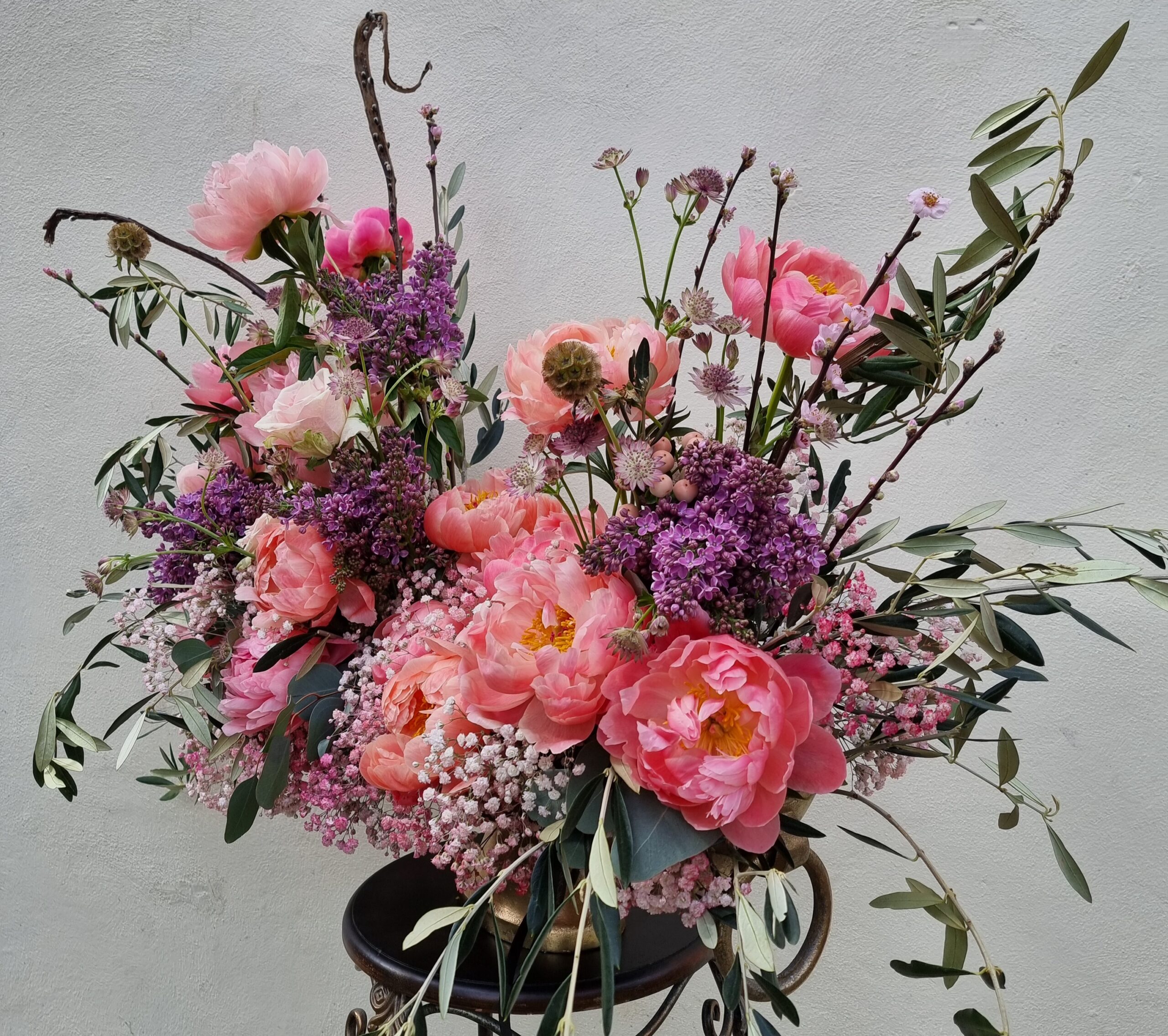table flower vase