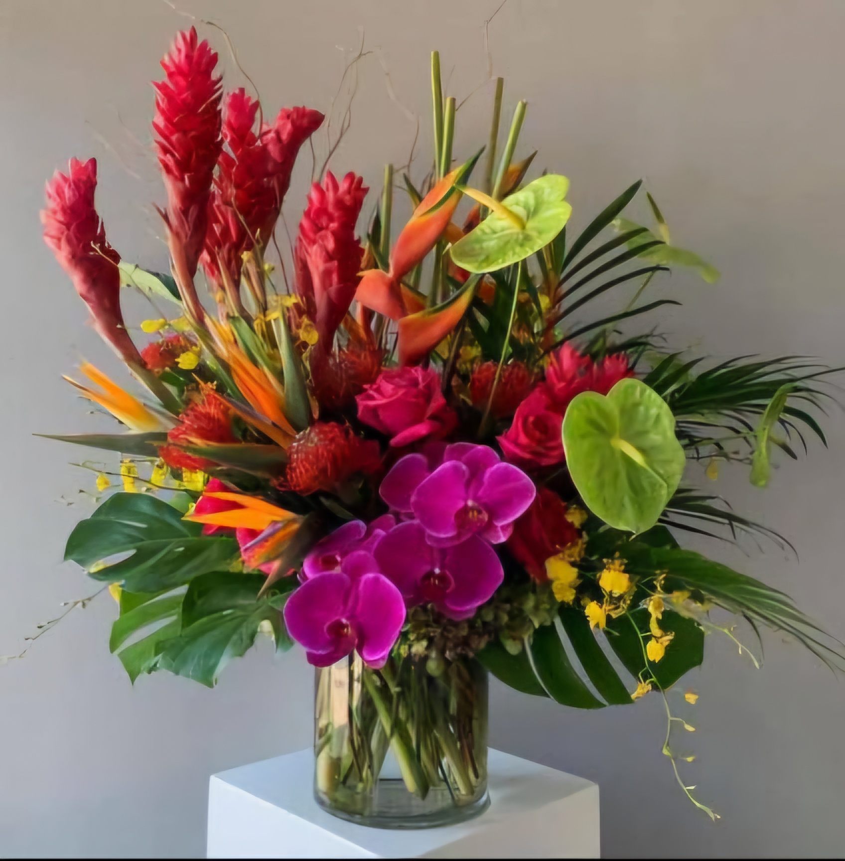 glass vase