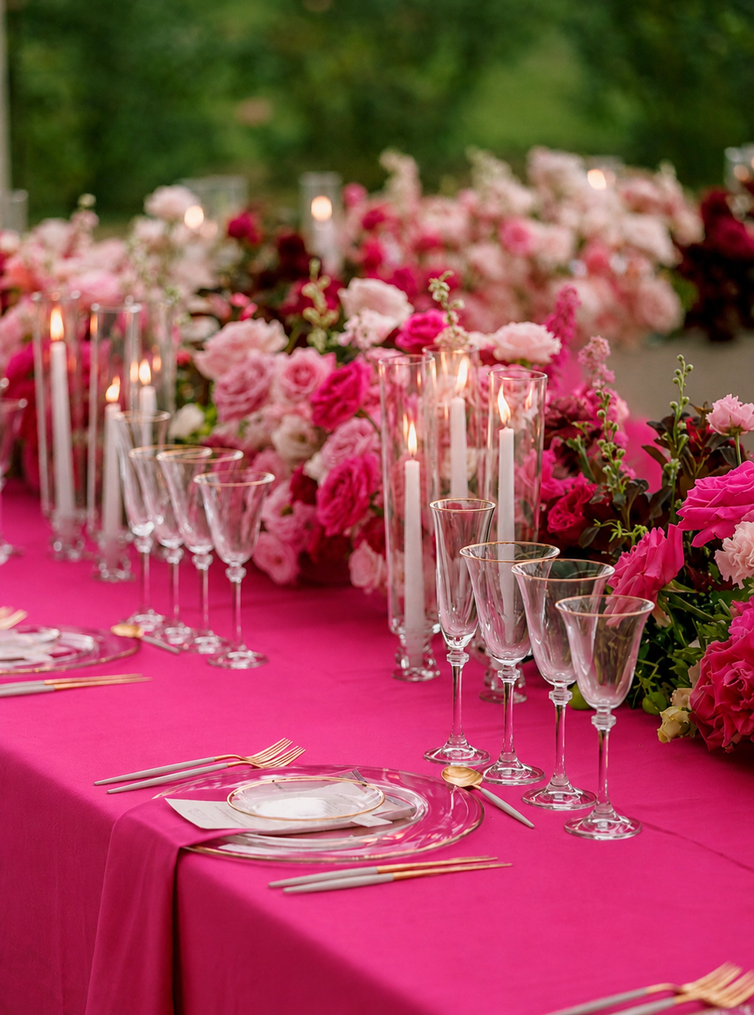 Enchanted Fuchsia Garden